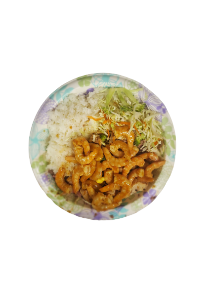 #2 Shrimp Teriyaki
